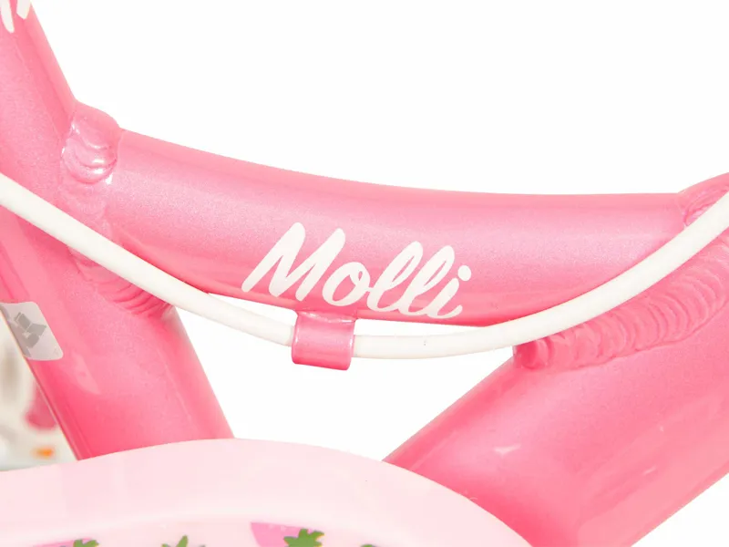 Raleigh Molli 12w 2023 Girls Kids Bike - Baby Pink-3